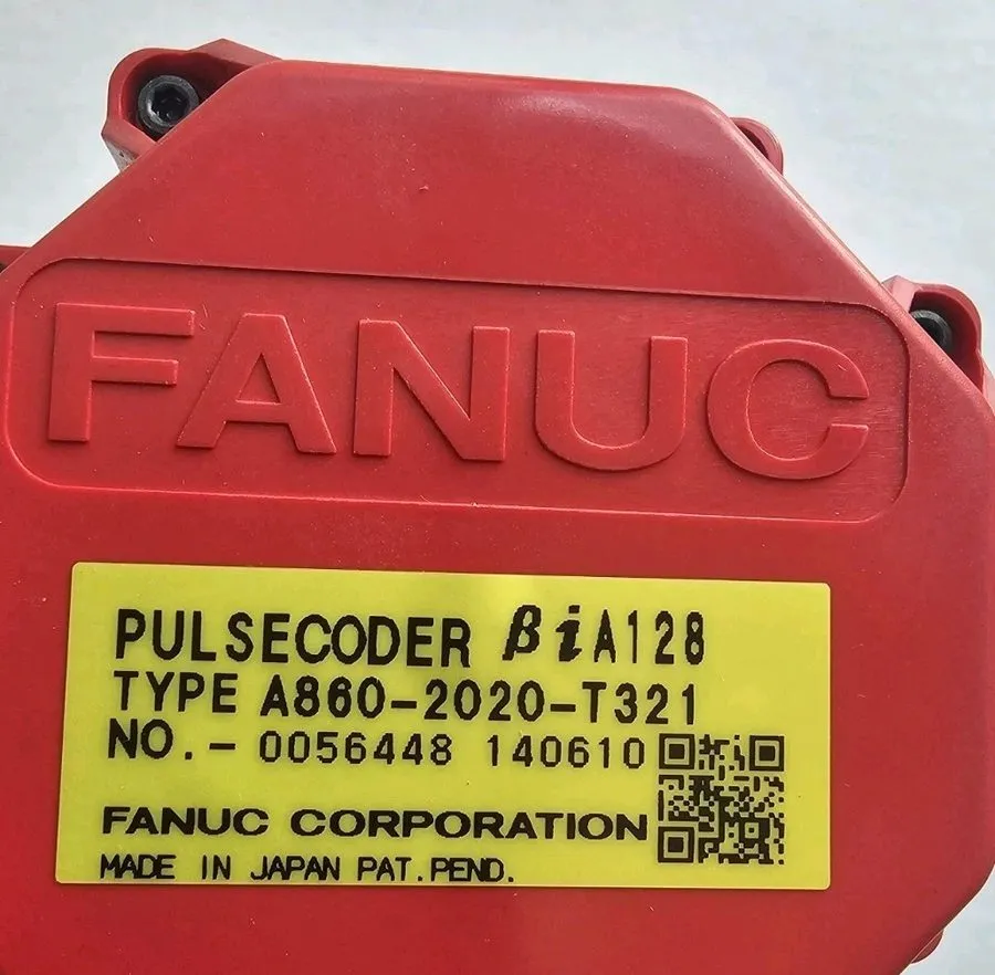 Серводвигатель FANUC A06B-0061-B403#0100 AC Servo Motor with A860-2020-T321 Enco