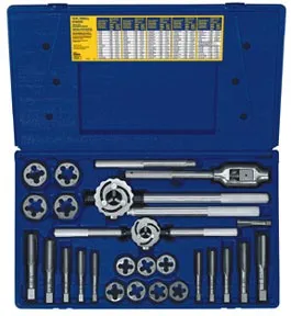 Режущий инструмент Metric Tap and Hex Die Set AHN-97311 — фото лота 1