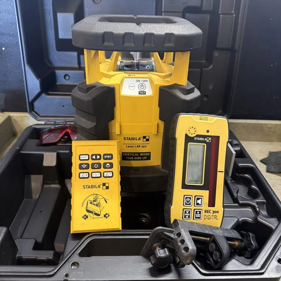 Нивелир Stabila LAR 350 Rotary Laser Level Set 05700TR Made In Germany