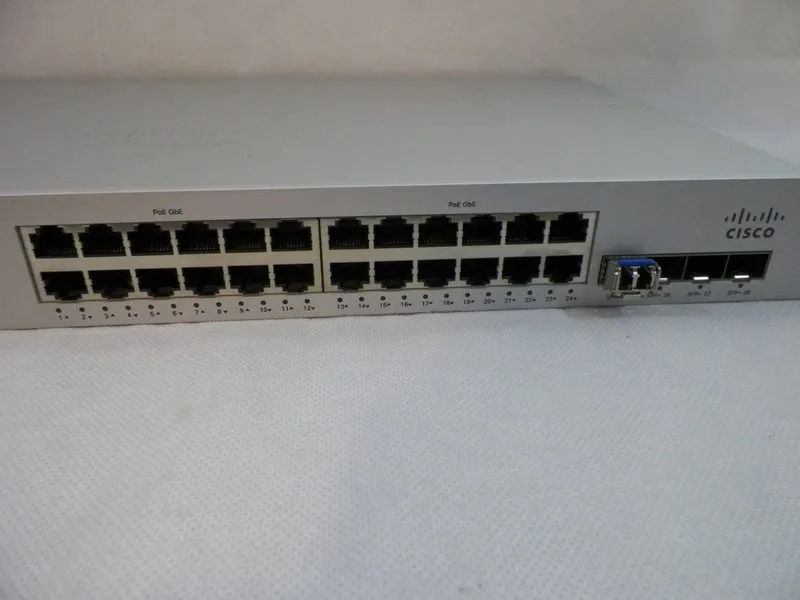 Коммутатор Cisco Meraki MS225-24P-HW 24-Port PoE+ Gigabit Switch 4x 10G SFP+ UNC — фото лота 2