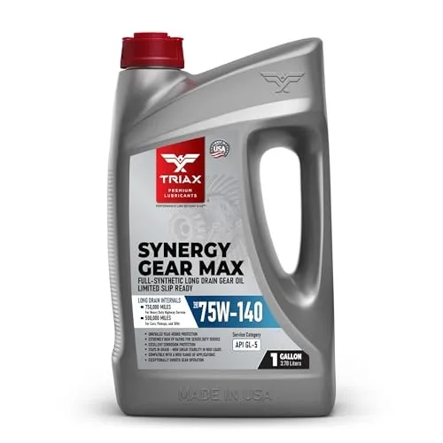 Сервер TRIAX Synergy Gear MAX 75W-140 GL-5, PAO Synthetic (6 Quart Pack)