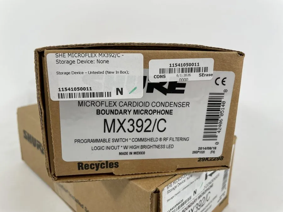 Маршрутизатор Shure Microflex MX392/C Cardioid Condenser Microphone 3-Pin XLR