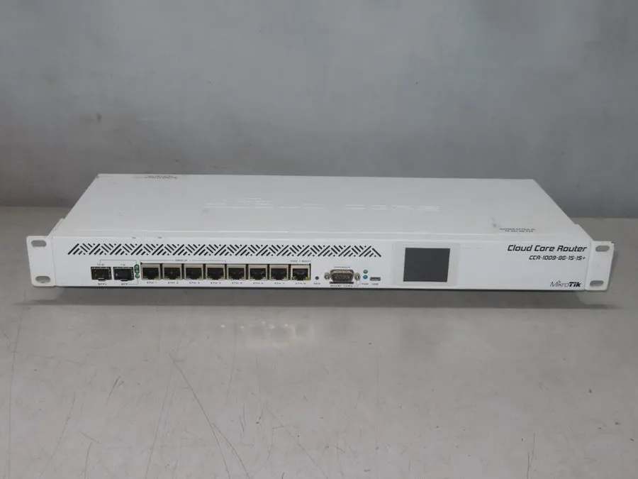 Маршрутизатор Mikrotik CCR1009-8G-1S-1S+ 8-Port 10/100 Wired Router