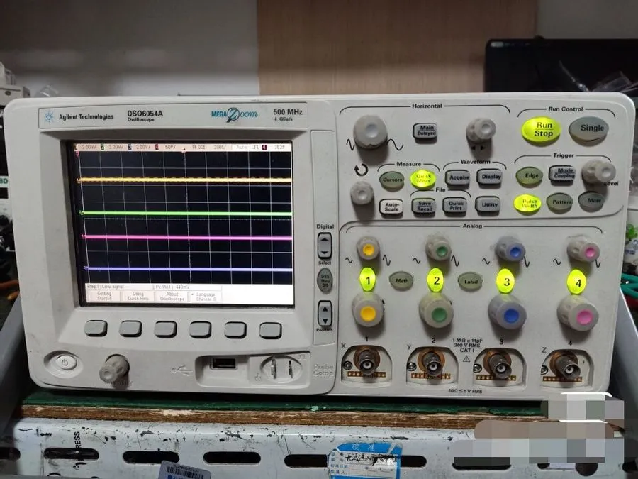 Осциллограф HP/Agilent /Keysight DSO6054A Channel 500MHz Oscilloscope&ic