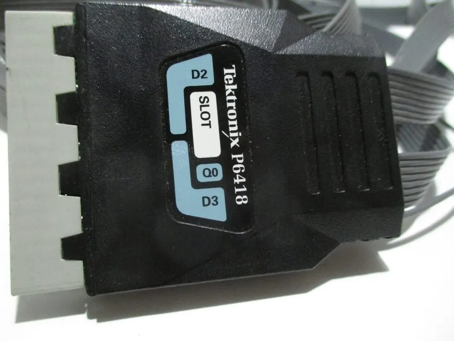 Логический анализатор Tektronix P6418 Logic Analyzer Probe/Cable/xjk