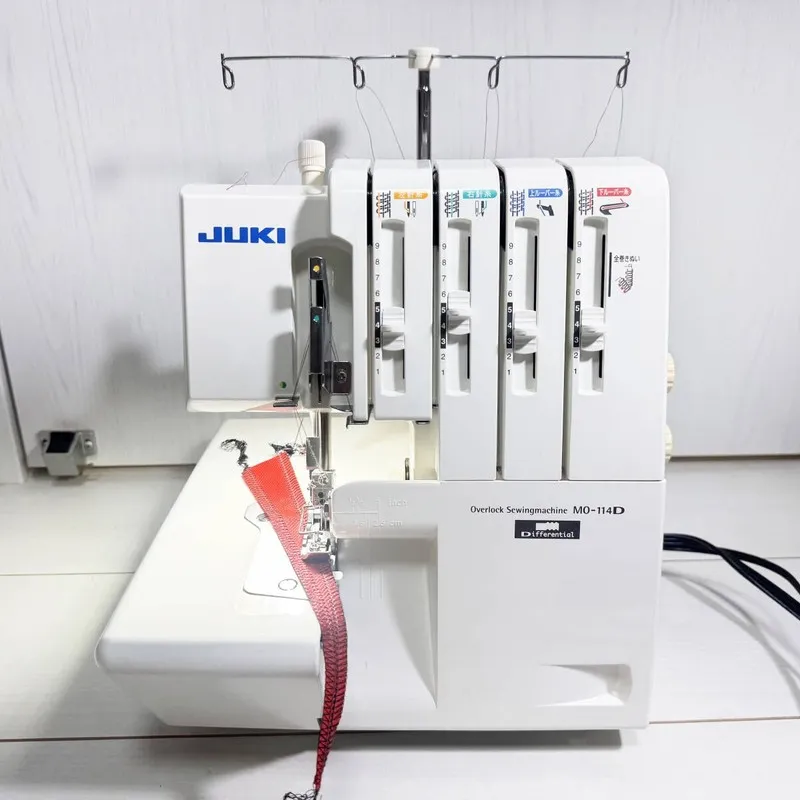Оборудование рекламного производства Juki MO-114D 2/3/4 Thread Overlock Sewing M — фото лота 1