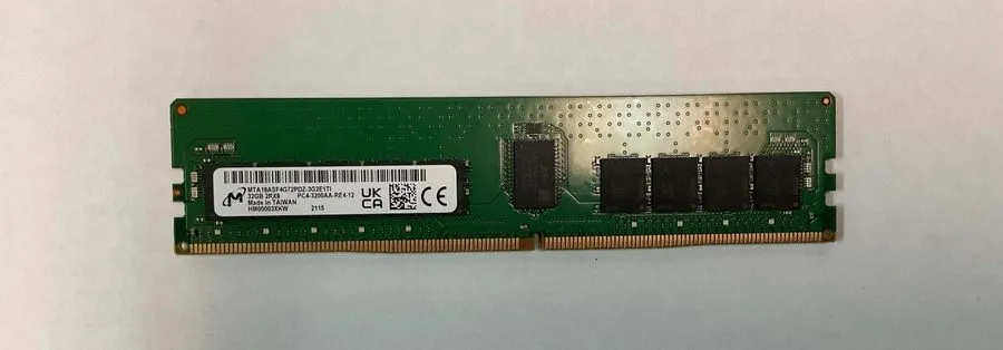 Модуль памяти 32GB 2RX8 PC4-25600 (DDR4-3200) ECC RDIMM Micron MTA18ASF4G72PDZ-3