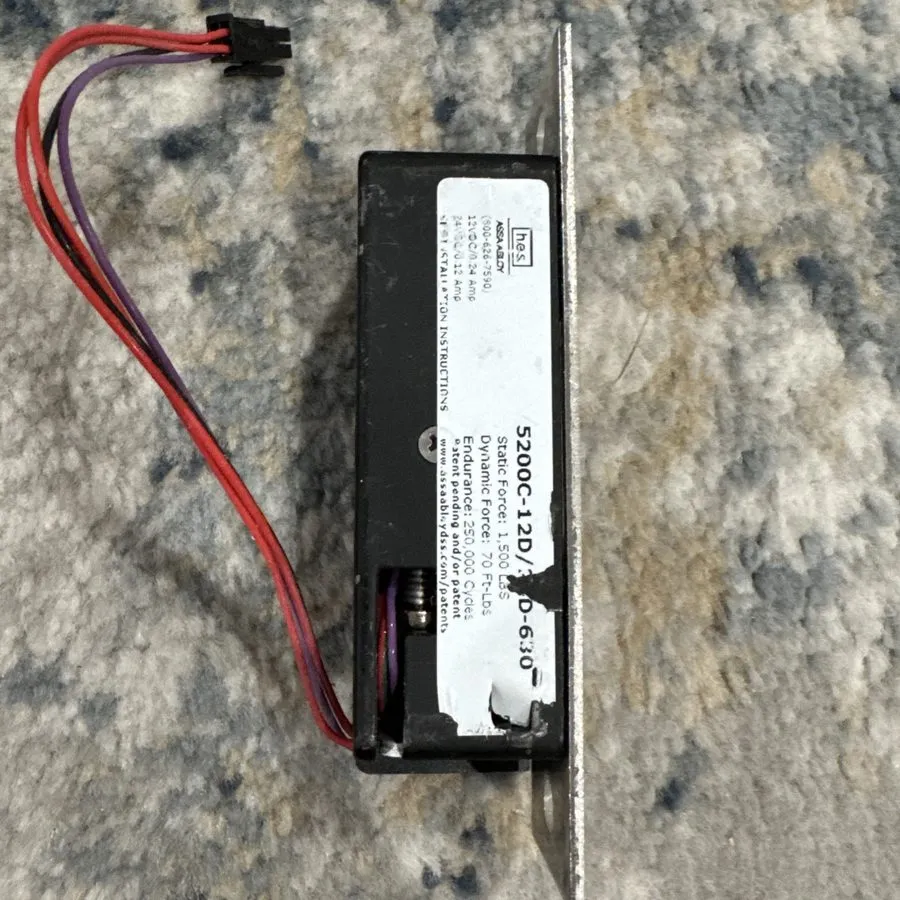 Оборудование видеонаблюдения HES 5200C-630 Electric Strike (Silver)