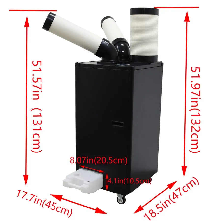 Кондиционер INTBUYING MAC-35B Industrial Air Conditioner 2-Tube Cooling Aircon 1