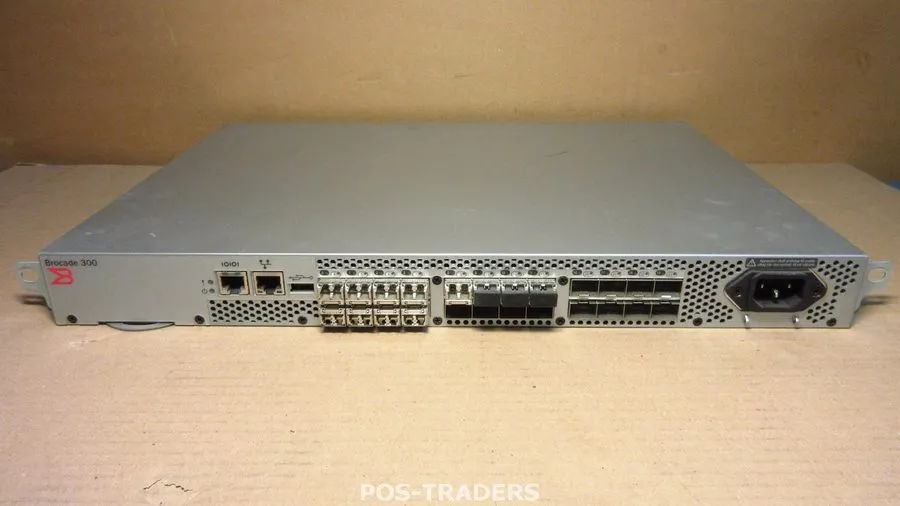Коммутатор Brocade EMC DS-300B 8Gb Fibre Channel Switch 100-652-065, 24 Ports, S