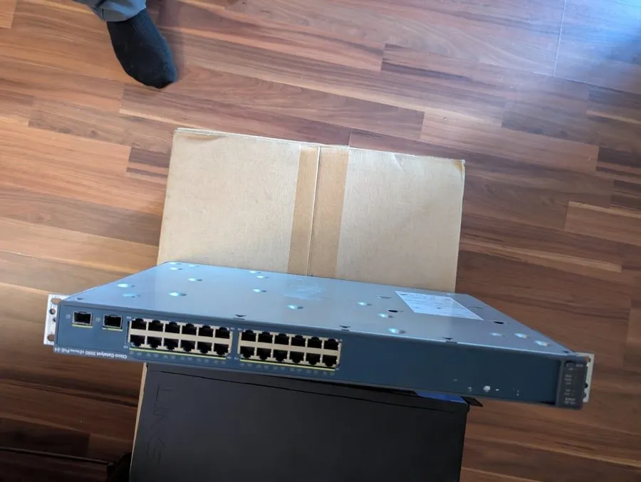 Коммутатор Cisco Catalyst 3560 v2 series 24 Ports POE WS-C3560V2-24PS-S ios 15