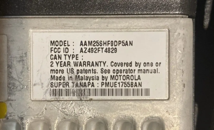 Радиостанция Motorola CDM1550 LS+ UHF 40 Watt 450-512 MHz AAM25SKF9DP5AN