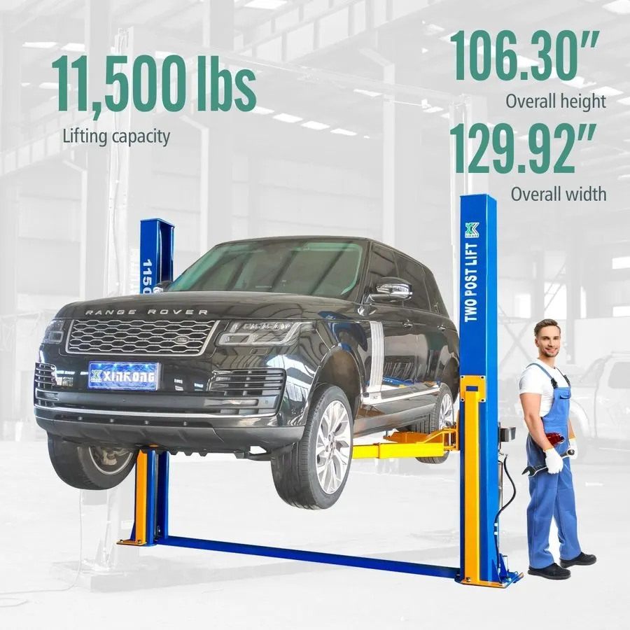 Автоподъёмник XK-1150 Auto Lift Car Lift Capacity 11500 Lbs Two Post Truck Hoist — фото лота 2