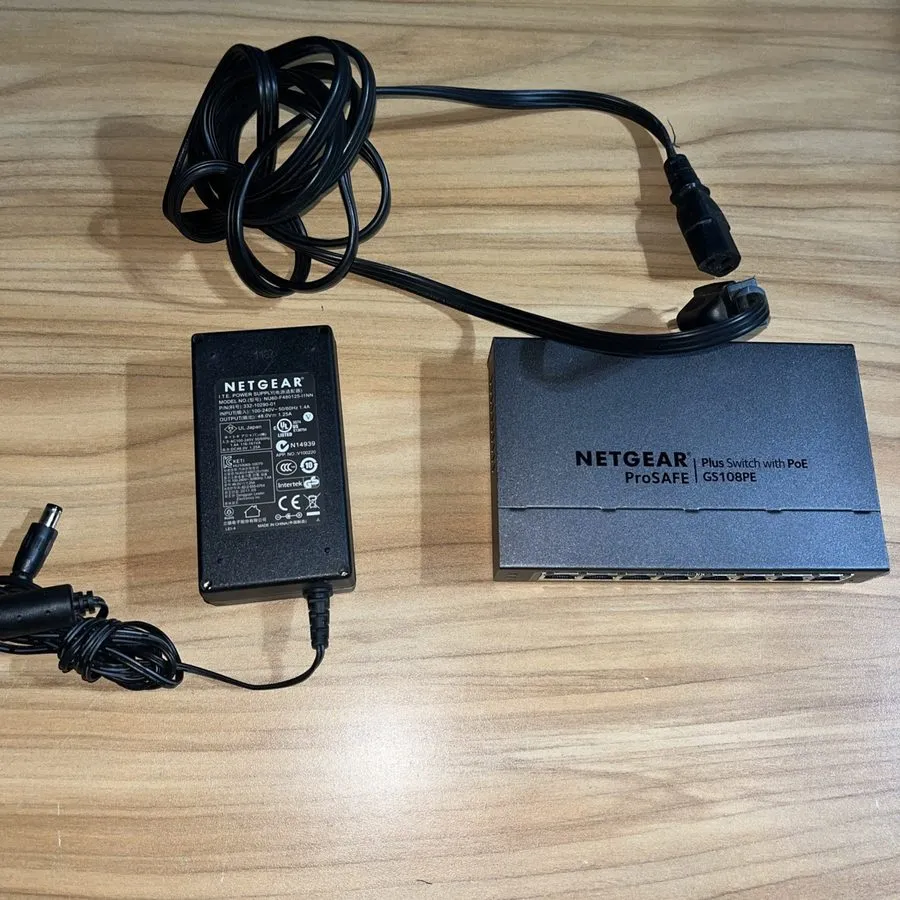 Коммутатор NETGEAR PROSAFE GS108PE V3 8-PORT GIGABIT MANAGED POE SWITCH — фото лота 1