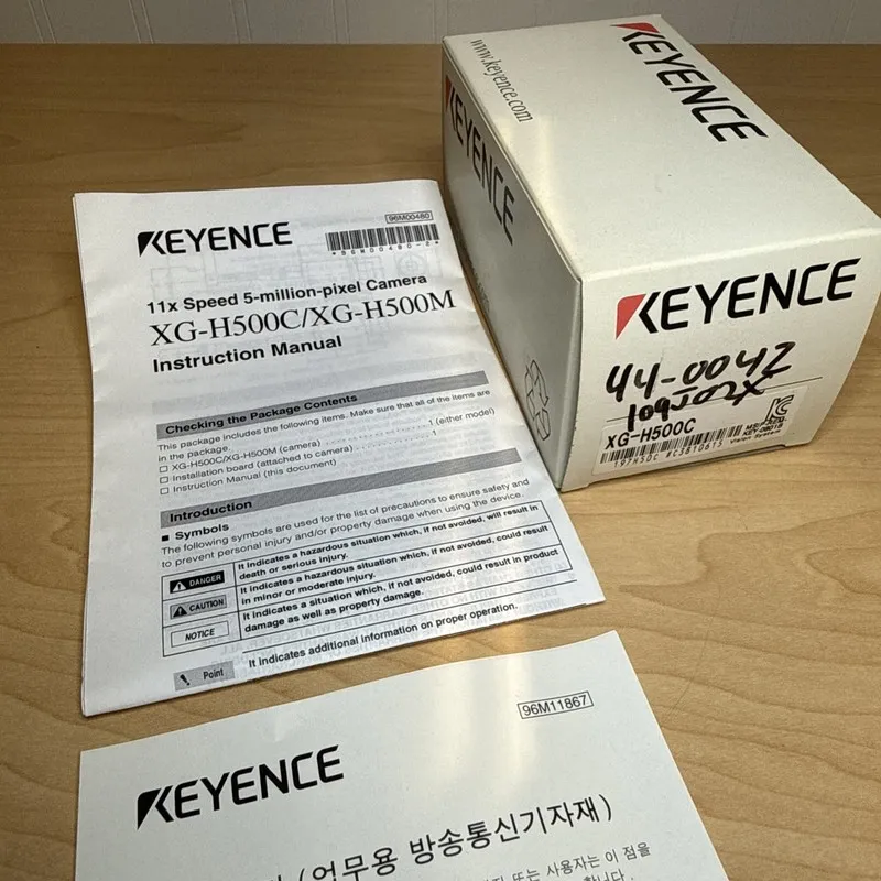 Камера машинного зрения Keyence XG-H500C High Speed Color 5MP Machine Vision Cam — фото лота 2