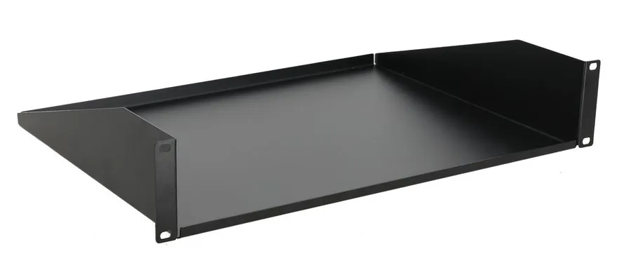 Стойка/шкаф Rockville 2URSLP Pro Audio 2U Space Rack Shelf Cabinet Tray With Lip — фото лота 1