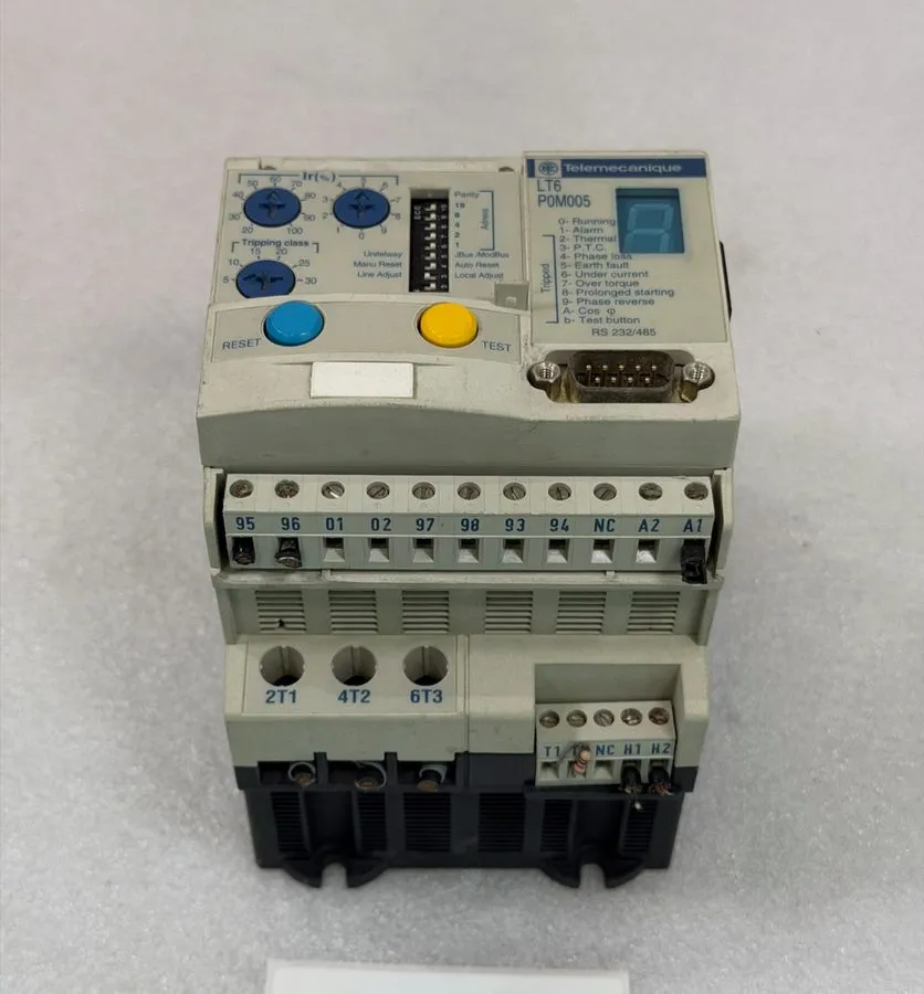 Реле защиты Telemecanique LT6-P0M005FM Protection Relay
