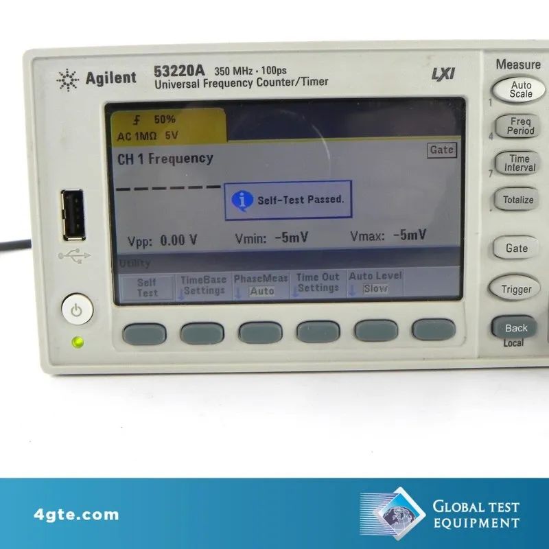 Тестер Keysight 53220A 350 MHz 100ps Universal Frequency Counter/Timer