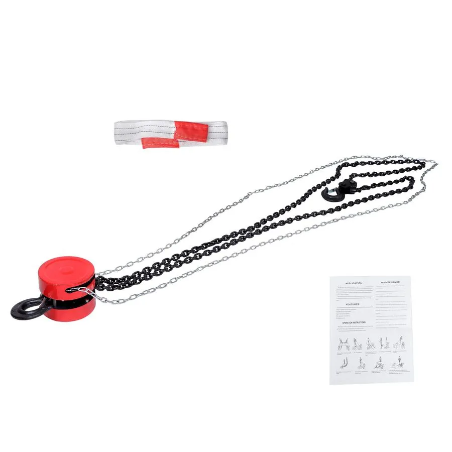 Таль 3 Ton/6600 lbs Manual Lever Block Chain Hoist Ratchet Type Come Along Pulle — фото лота 2