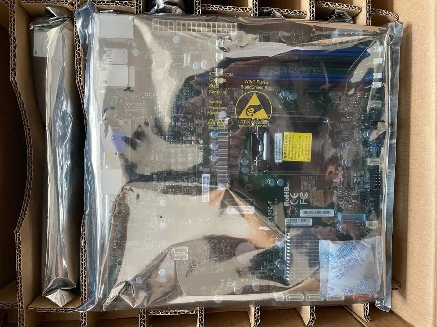Материнская плата Supermicro X11SSZ-F LGA 1151 Micro-ATX Server Motherboard DDR4