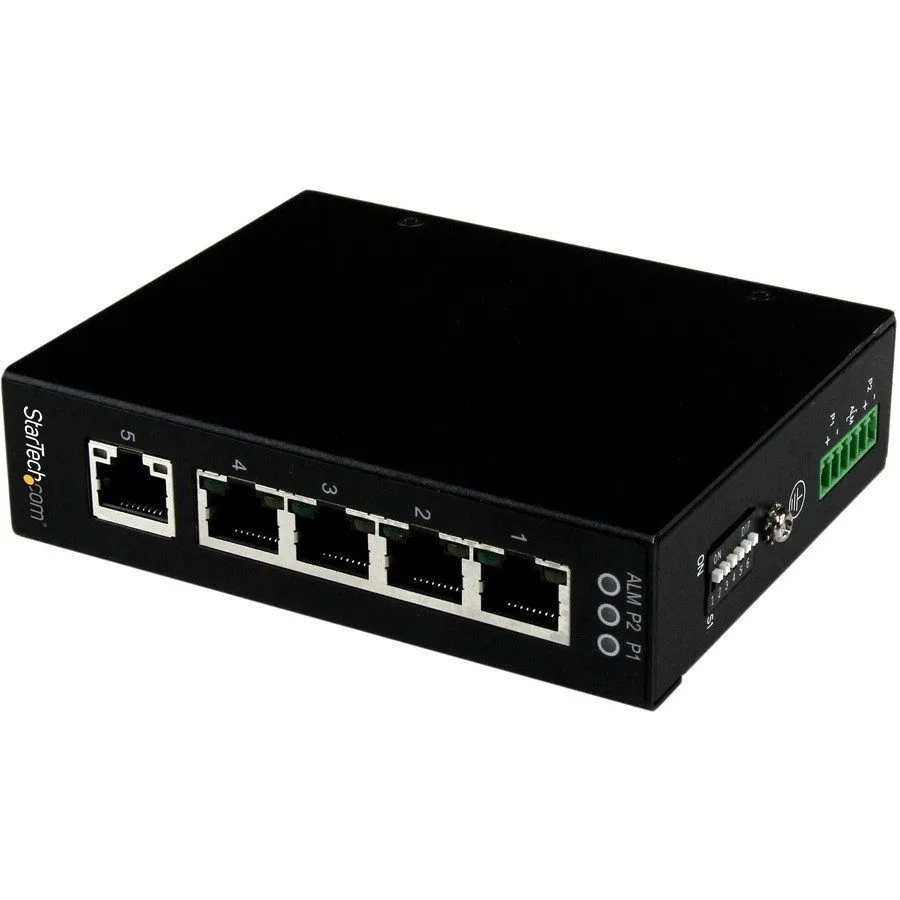 Коммутатор TRENDnet TI-G50 5-Port Hardened Industrial Gigabit DIN-Rail Switch 12