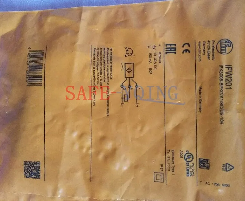 Датчик приближения ones IFM IFW201 Sensor&Proximity Switch
