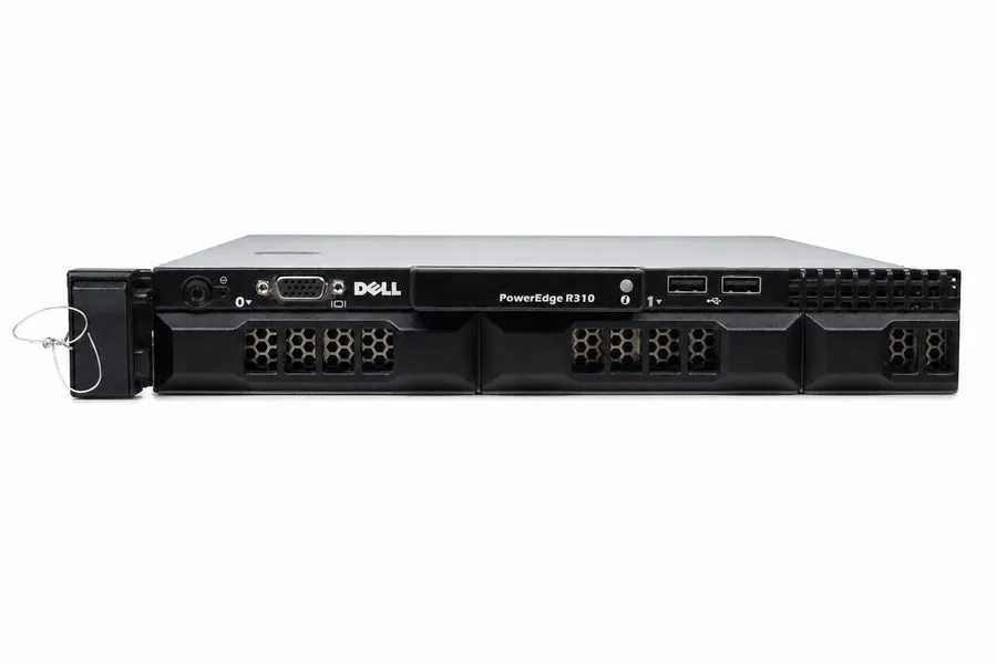 Сервер Dell PowerEdge R310 1U Rack Server Xeon DDR3 SAS/SATA iDRAC No HDD No OS — фото лота 1