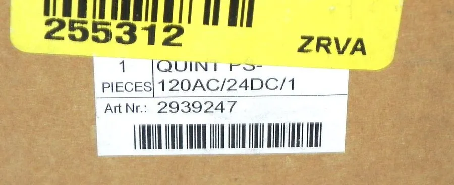 Блок питания PHOENIX CONTACT QUINT PS-120AC/24DC/1 Power Supply 120VAC In 24VDC 