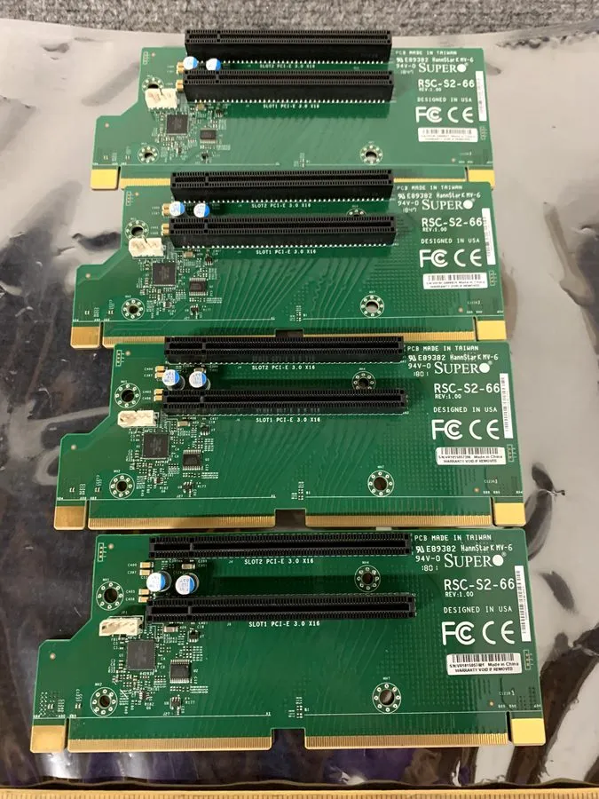 Райзер-плата Supermicro RSC-S2-66 2U WIO Left-Side Passive Riser Card