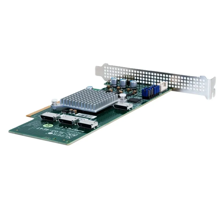 Кабель SuperMicro AOC-SLG3-4E4T 4-Port NVMe Internal PCIe x16 Gen 3 Host Bus Ada