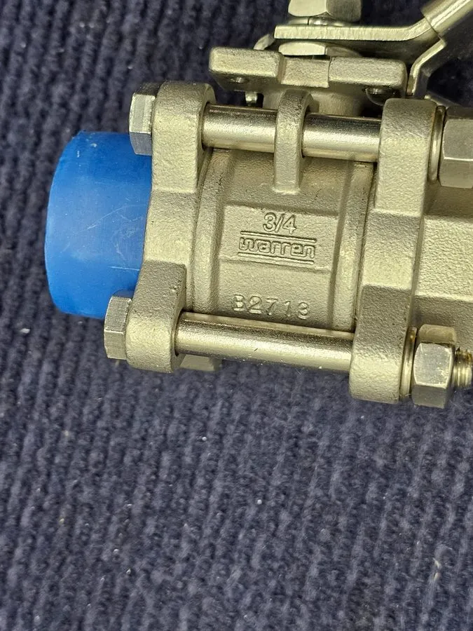Клапан Ohio Valve Company 266FT 2" Stainless Steel Ball Valve 1500WOG Locking