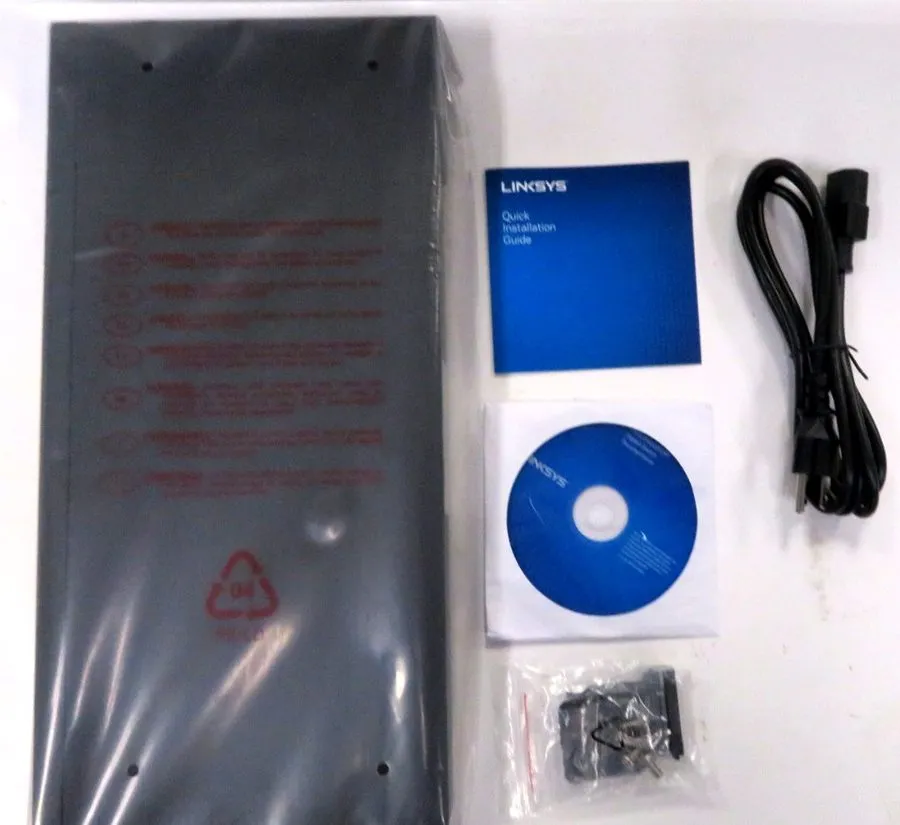Коммутатор Linksys LGS124 24-Port Business Gigabit PoE+ Switch Black