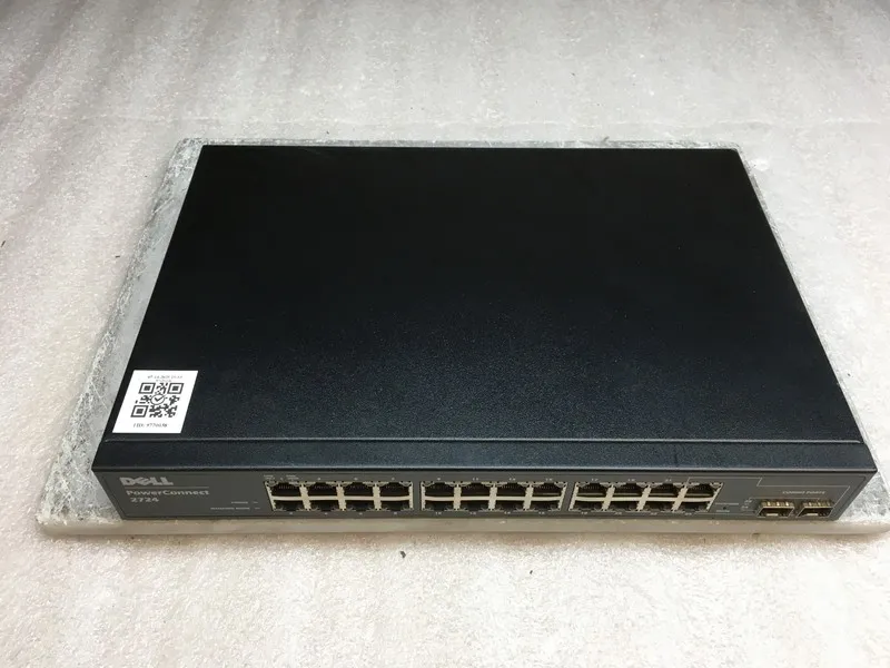 Коммутатор Dell PowerConnect 2724 24-Port Gigabit Web-Managed Network Switch 1U