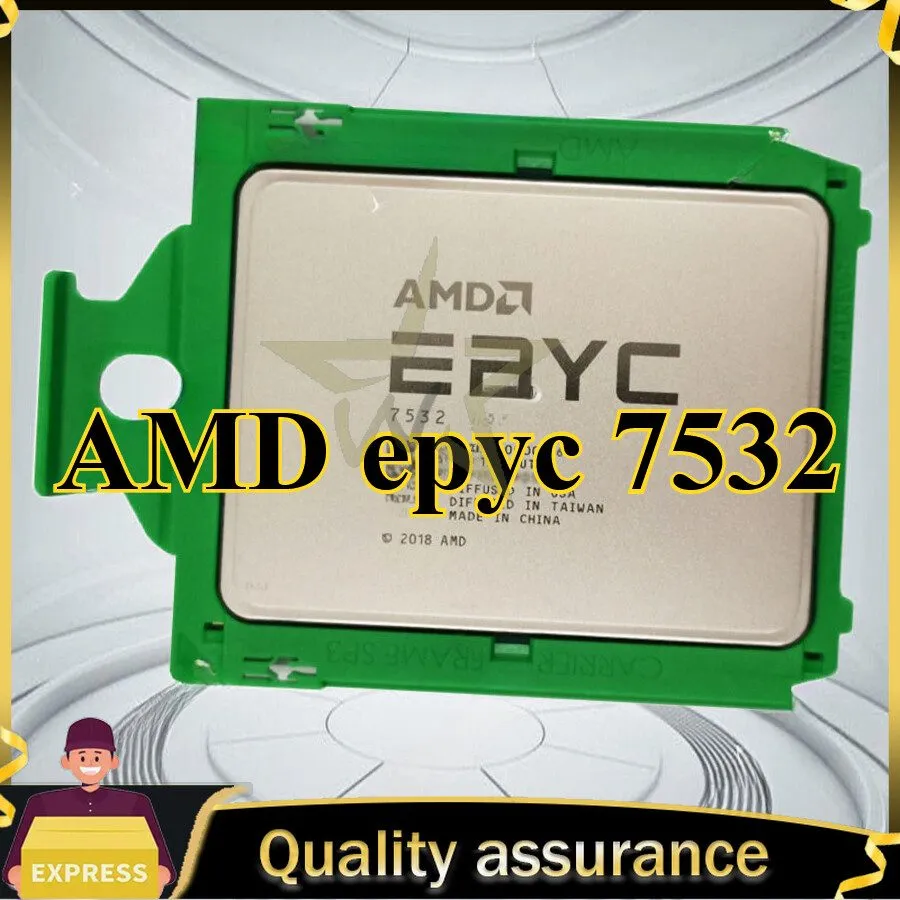 Процессор 100-000000136 AMD EPYC 7532 32-Core 2.40GHz 200W SP3 Dell Locked Proce