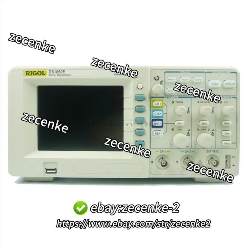 Осциллограф DS1052E 50MHz 1GSa/s 2Ch Digital Oscilloscope
