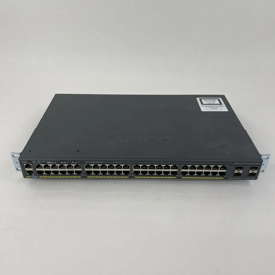 Коммутатор Cisco WS-C2960X-48TS-L C2960X 48-Port Gigabit PoE Ethernet Switch