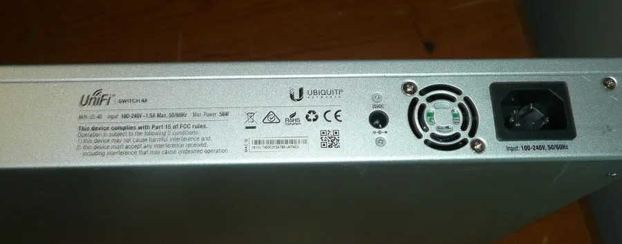 Коммутатор Ubiquiti Networks UniFi Switch 48 US-48 48-Port Switch (NON-POE)