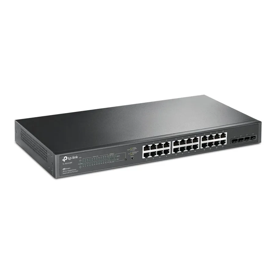 Коммутатор TP-Link TL-SG2428P Omada JetStream 28-Port Gigabit Switch 24 PoE+ 250