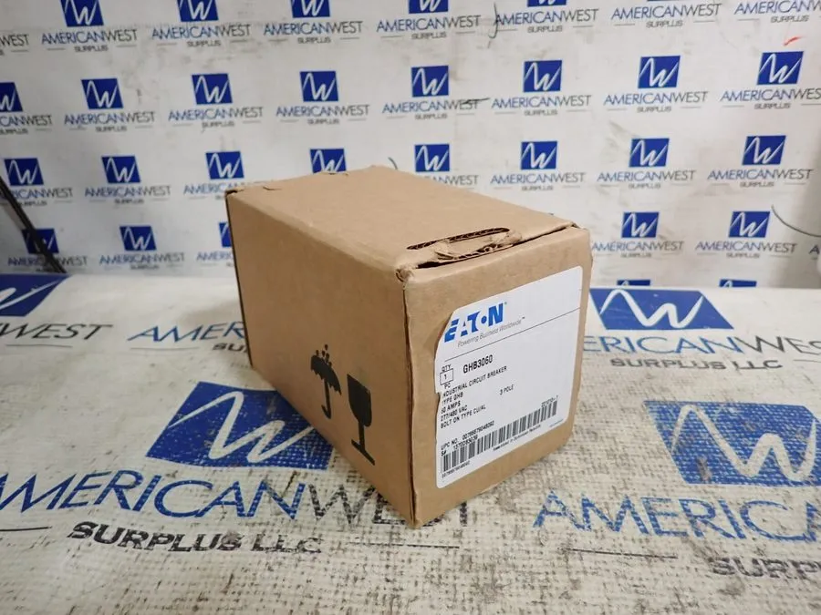 Автоматический выключатель EATON WESTINGHOUSE GHB3060 3 POLE 60 AMP 480v CIRCUIT