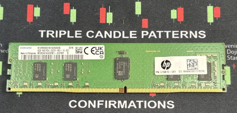 Модуль памяти SAMSUNG 8GB DDR4 2933 1Rx8 PC4-23400 M393A1K43DB1-CVF 288pin Serve
