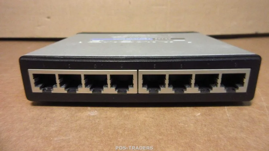 Коммутатор Cisco SD208 8 Port 10/100 Unmanaged Desktop Switch, v1.2, 100389