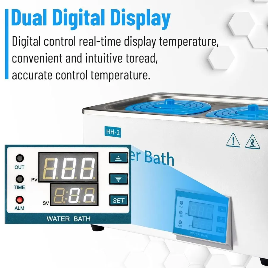 Монтажный шкаф Lab Water Bath 6L Digital Thermostatic Water Bath 2-Hole Stainles