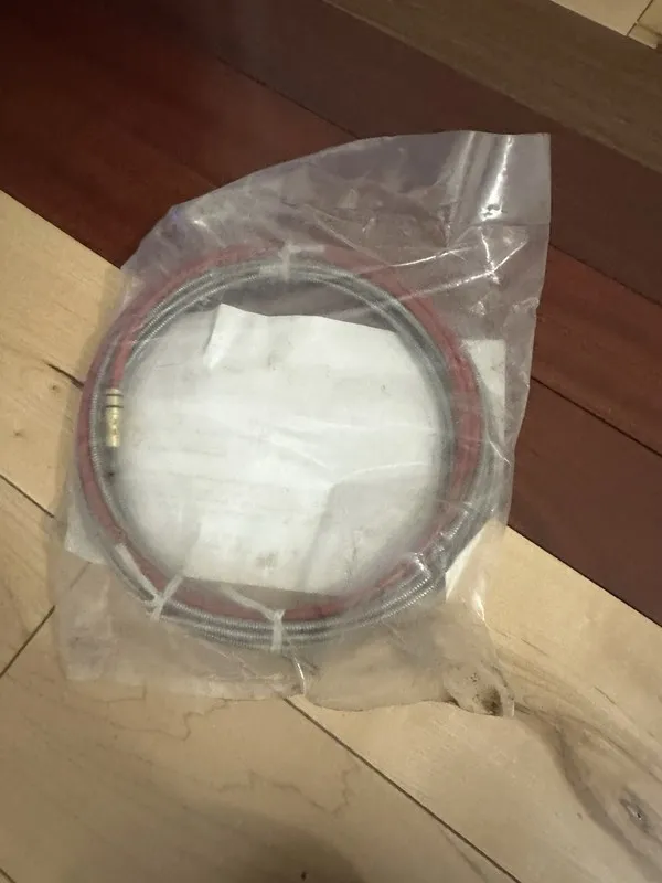 Сварочная горелка BINZEL ST4-3545-17FT MIG Welding Torch Wire Liner 0.035–0.045” — фото лота 1