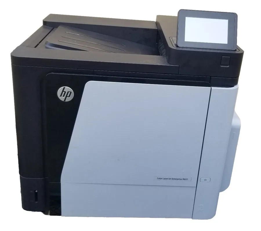 Лазерный принтер HP Color Laserjet M651dn Laser Printer Cleaned & Serviced COUNT