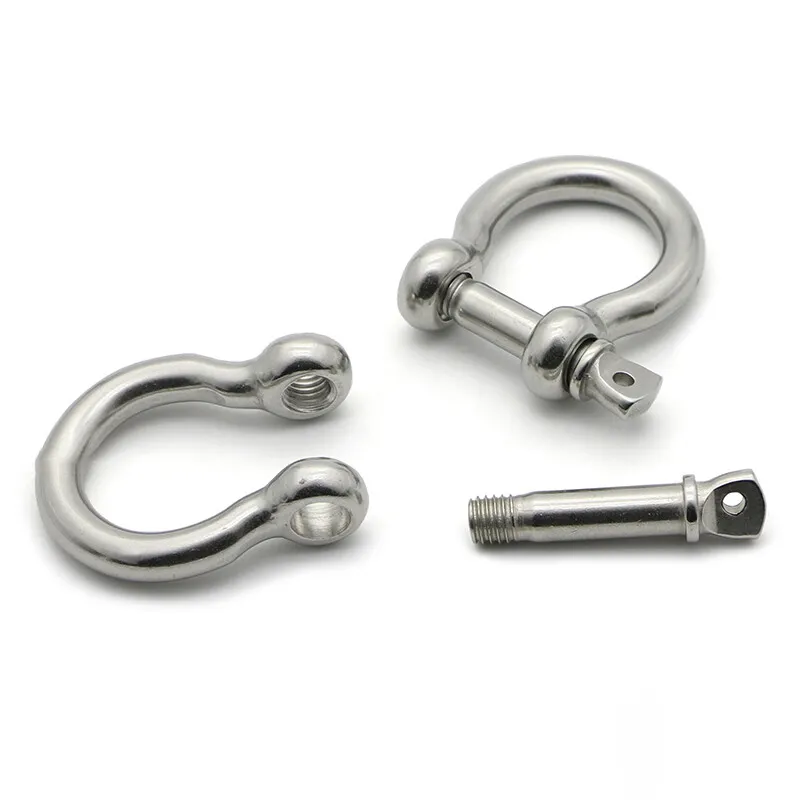 Такелажная скоба Bow-Shackles Stainless Steel A2-Marine Grade Anchor Shackle Mar — фото лота 2