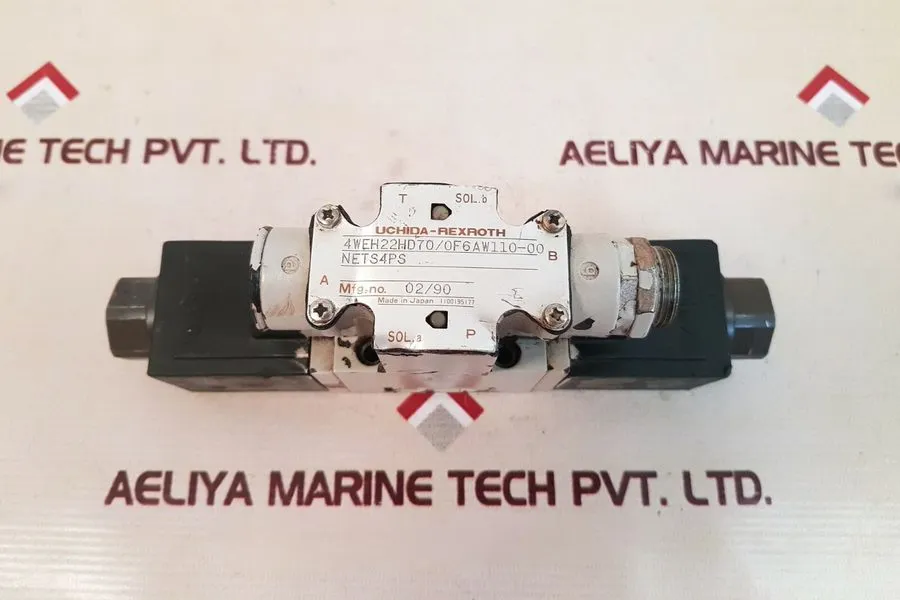 Пневмораспределитель Uchida-rexroth 4weh22hd70/0f6aw110-00 directional control v