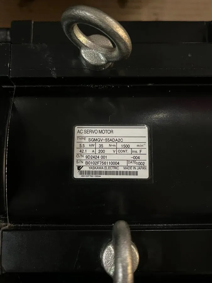 Серводвигатель SGMGV-55ADA2C YASKAWA Inquiries Welcome