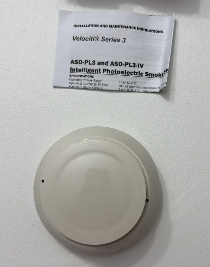 Оборудование пожарной сигнализации Gamewell-FCI ASD-PL3-IV Addressable Smoke Det — фото лота 2