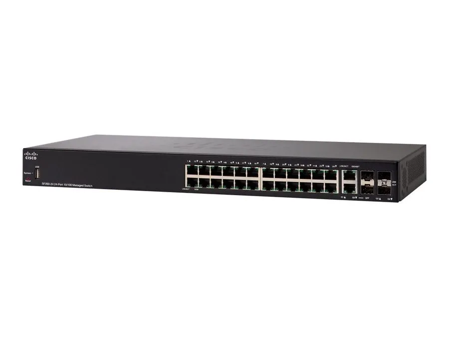 Коммутатор Cisco SF350-24-K9-EU Switch