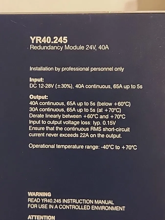 Блок питания YR40.245